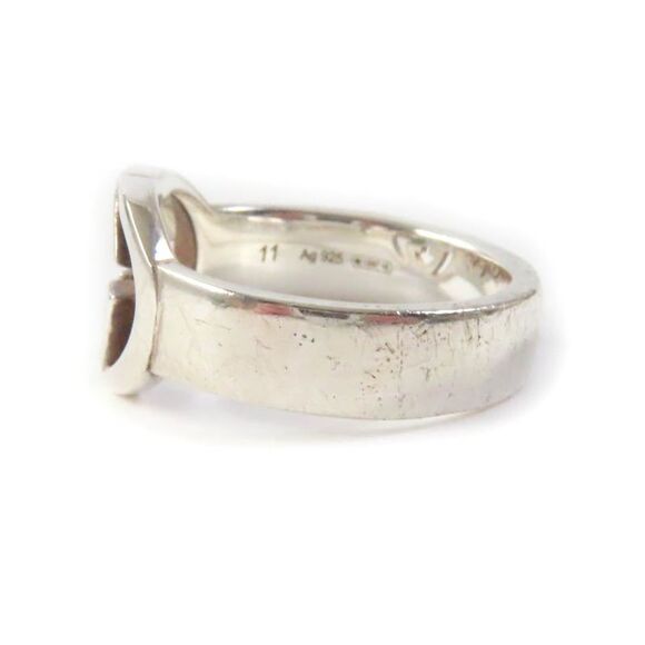 GUCCI Silver Interlocking G Ring - Picture 3 of 6